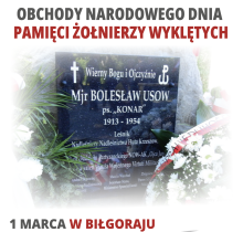 Pamięci Żołnierzy Wyklętych – Uroczystości w Biłgoraju